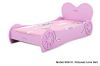 Кровать Принцессы, материал МДФ, цвет розовый, размер ложа 190х90 см